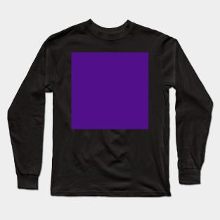 Evening Purple Long Sleeve T-Shirt